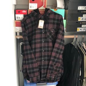 Vans Hooded Flannel Men’s Medium